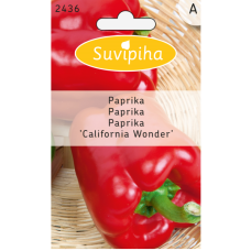 Sweet Pepper (Capsicum annum)'California Wonder'