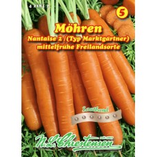 Carrot Nantes 2, ribbon of seeds 
